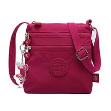 Borsa a tracolla leggera e impermeabile in nylon di alta qualità, casual e versatile, borsa in tela alla moda