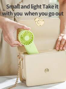 RAF 1pc Handheld Portable Fan Battery Powered Portable Fan Suitable For Office Dormitory Portable Fan Silent Portable Fan