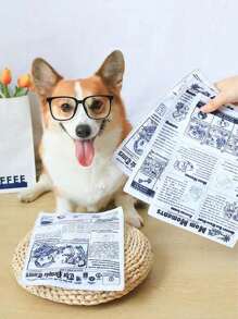 1pc Dog Sound Chew Toy That Makes Noise Like Crunching Newspaper, Durable & Interactive Toy For Dog Entertainment