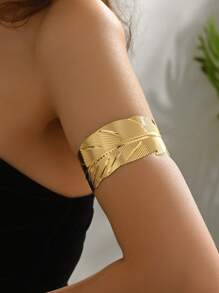 1 Stück goldenes Armreif-Set im antik-griechischen Stil Oberarmschmuck für Frauen, bohemian Accessoires, Goldarmbinde, Armreif, Oberarmschmuck