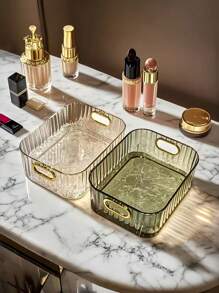 Cosmetics Boxes Desktop Storage Drawer Stackable Storage Boxes With Handle Makeup Organizers Basket Poatable Sundries Mother's Day,Gift For Mom,Gift For Mother
