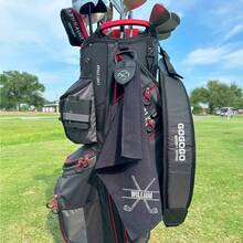 Broderad golfhandduk, personlig golfhandduk, monogrammärkt golfhandduk, anpassad golfhandduk, personlig golfpresent till pappa, marskalkar, fars dag-present