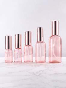 100ml Refillable Glass Spray Bottles With Fine Mist - Pink, Multi-Use For Plants, Cleaning, Perfume ,Home, Garden, Beauty Essentials(1pc) - Multicolor - View 5