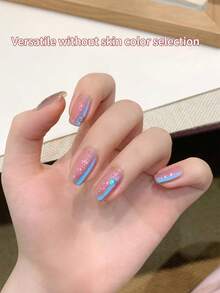 annies 5毫升 1支 北极光猫眼蓝泪磁性凝胶指甲油 可卸UV LED闪亮彩虹玻璃珠猫眼美甲沙龙DIY美甲 - 彩色 - 查看 7