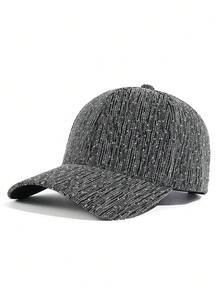 1pc Baseball Cap, Fashionable Casual Rhinestone Visor Hat, Versatile Sun Protection For Spring/Summer Outdoor Activities