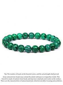 1 件 8 毫米天然石水晶和玛瑙珠手链，能量平衡瑜伽冥想友谊珠宝，适合女性日常佩戴