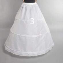 Braut Reifrock Unterrock, großflächig gerüschter Meerjungfrau-Stil, steifer Mesh-Krinoline mit 3-Ring 6-Stahl gerüschter Futter-Unterrock für Hochzeitskleid