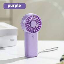 RAF 1pc Handheld Portable Fan Battery Powered Portable Fan Suitable For Office Dormitory Portable Fan Silent Portable Fan