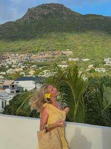 Women's Asymmetric Ruffled Asymmetrical Neck Yellow Top For Date Night,Boho Beach Vacation,Country Concert,Fall Women,Cute Tops,Fairycore,Winter For Women,Country Concert,Going Out Tops Women