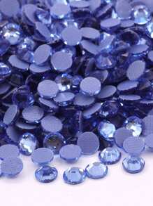 SS6 2mm Multi Color Glass Hotfix Rhinestones 1440pcs Round Shape Crystal Strass Flat Back Hotfix Rhinestone For Clothes Garment Decoration