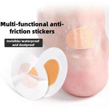 10 Silicone Shoe Stickers Pain Stickers Padding High Heel Stickers Foot Care Hydrocolloid Pad Stickers - Transparent 10 Pieces - View 5