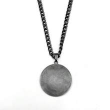 圣经之主英文宁静祈祷手吊坠项链男女款不锈钢黑色祝福链朋克基督教珠宝 - 項鍊 - 查看 8