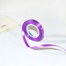 1pc10 Meter Balloon, Small Ribbon, Ribbon Binding Rope, Tying Rope Accessories Package, Birthday Party Scene Decoration, Multi-Color Optional Use, Widely Used Plastic Material Can Be Used For Holding Flowers, Butterflies, Wedding Gift Boxes, Decoration Bottles, Packaging Balloons And Other Daily Necessities