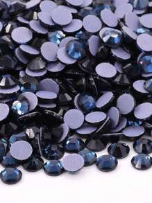 SS6 2mm Multi Color Glass Hotfix Rhinestones 1440pcs Round Shape Crystal Strass Flat Back Hotfix Rhinestone For Clothes Garment Decoration