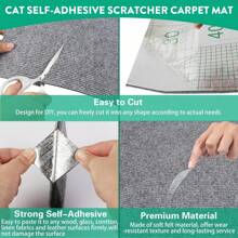 1pc Cat Scratching Post Protection Mat, Pet Supplies