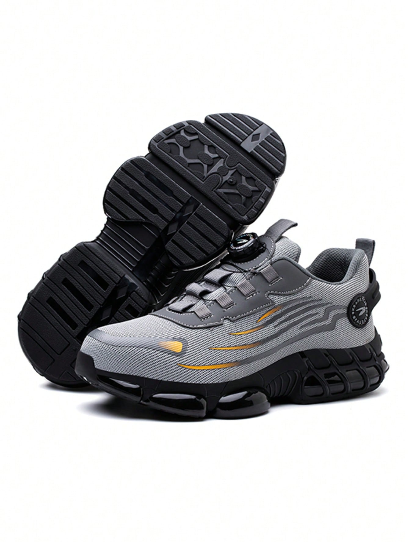 بوت عمل صناعية مريحة ذات أزرار دوارة، بوت رياضية ب...