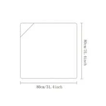 Asciugamani da bagno per bambini 80x80cm, con disegni di animali e cappuccio, realizzati in poliestere, morbidi e traspiranti, ad alta assorbenza, adatti come copertine per bimbi, coperte per passeggini