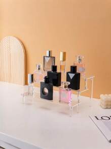 1pc Clear Multi-Purpose Display Rack - 1-5 Layers Transparent Storage For Perfumes, Cosmetics, Desserts, Handmade Anime Car Models And Blind Boxes - Acrylic Cologne Stand, Cupcake Holder - Perfect For Amiibo And POP Figurines, Food And Dessert Showcase, Cosmetics Supplier Item - Ideal Christmas And Halloween Present