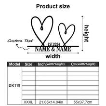 1pc Customized Heart-Shaped Sign, Personalized Wedding Gift, Metal Heart-Shaped Sign, Engravable Name And Date, Wedding Date Sign, Engagement Announcement Sign, Anniversary Gift, Suitable For Home, Living Room, Wall, Bedroom, Bathroom, Kitchen, House, Office Decor, Personalized Gift, Create Warm Home Atmosphere - Multicolor - View 26