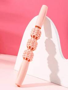 1pc 3-Wheel Roller Stick, Suitable For Leg Muscle Relaxation, Calf Slimming Roller Massage Stick, Muscle Relaxation Roller Yoga Calf Stretcher Leg Shaper - Multicolor - View 8