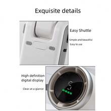 1个户外手持迷你涡轮风扇，USB桌面风扇，5档风速，3600mAh便携式颈挂小风扇，适用于露营、徒步旅行、夏季降温、海滩、旅行等场合。 - 手持風扇 - 查看 10