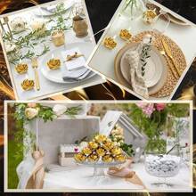 4pcs/9pcs Creative Rose Aromatherapy Candle Set Gift Box, Suitable For Wedding Venues, Restaurants, Living Rooms, Yoga Studios, Meditation, Birthday Candles, Mother's Day Gifts, Valentine's Day Gifts, Birthday Gifts, Adult Gifts, Easter, Home Decoration, Room Decoration, Fragrance Enhancement And Odor Removal.