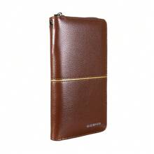 1pc Vintage Men's Long Wallet, Zipper Business Credit Card Holder, Large Capacity Soft Leather Wallet, Multi-Card Slots, Phone Holder, Zipper Coin Pocket, Portable, Ideal Holiday Gift For Women Wallet Mini Wallet Purse Wallet Wristlet Wallet