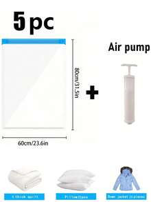 11-1 件真空储物袋，现代真空压缩储物袋，适用于家庭，防尘密封储物容器旅行配件，便携式塑料旅行袋衣物储物袋，适用于床上用品、衣服、被子，理想的家居用品，储物必需品节省空间袋整理器衣柜整理器卧室宿舍必需品衣服整理器家庭学校整理，夏季储物