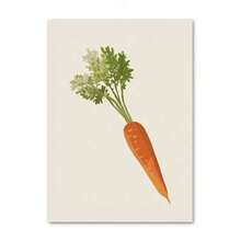 1 件现代复活节兔子萝卜蛋春花海报印刷品幼儿园帆布画墙面艺术客厅家居装饰可选画框