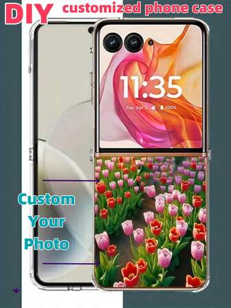 DIY Customized Mobile Phone Case Suitable For Moto Razr 50 Ultra, Razr 50, Razr 40, Razr 40 Ultra, Razr 60 Ultra,Razr 60 ,Offering Shockproof Protection.Transparent TPU Mobile Phone Case Suitable For For Moto Razr Full Coverage Anti-Drop Slim And Lightweight, Hybrid Sturdy Shell Anti-Scratch