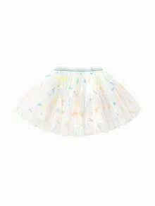 Balabala 儿童裙子女童夏季新款网纱裙子时尚