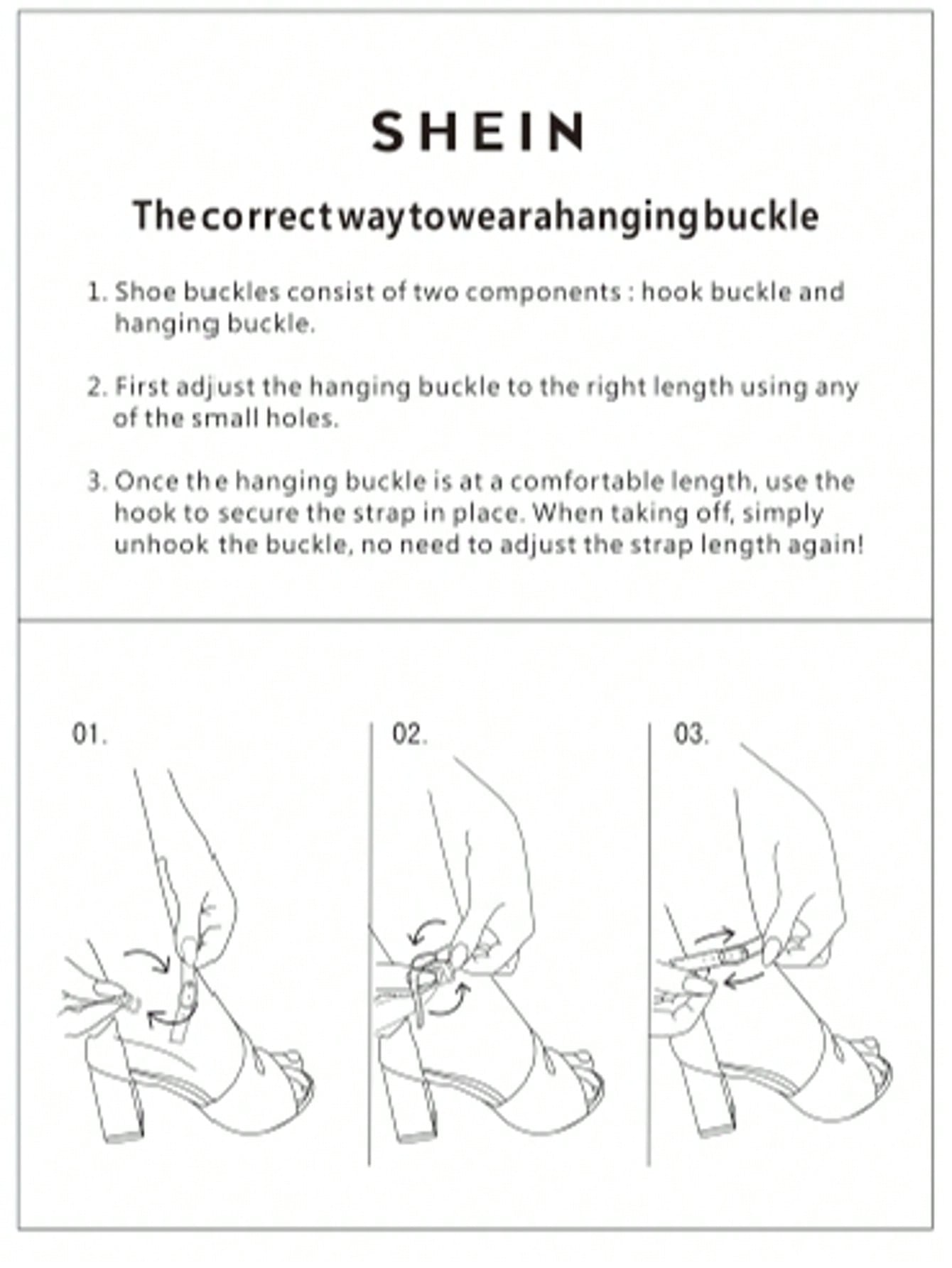كعب عالي مدبب مزين بإبزيم معدني جديد لصيف 2025، كع...