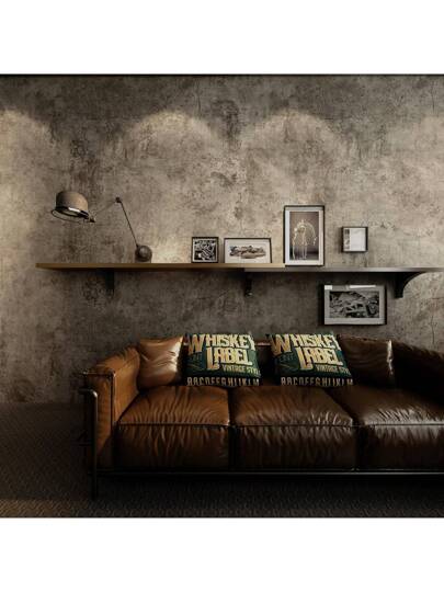 Roll Of Retro Cement Grijs Self Adhesive Wallpaper Bruin Thickened 3D Stereo Industrial PVC Removable Tearable Peel Stick Contact Paper Room Home Wand Bathroom Wallpapers Kitchen view 10