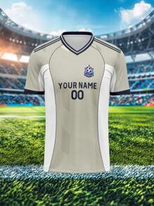 2025 Custom Made Breathable Quick-Dry 210g V-Neck Sports Jersey, Nottingham Forest, Unisex For Sports Team/Club Training, Printed Name/Number/Logo, Daily Casual/Party Wear, Comfortable Fit