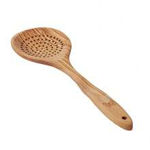 The Pioneer Woman Rustic Olive Wood Slotted Spoon - 1 - View 1