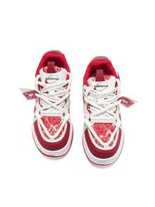 DareSee Lightweight & Breathable Low-Top Casual Chunky Sneakers, Versatile For Men MusicFest Y2KFest Back To School Autumn Winter Gifts