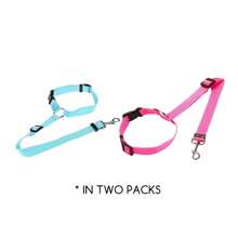 Pet Car Safety Belt For Small-Medium Dogs, Dog Vehicle Traction Rope With Chest & Back Buckle, Pet Supplies