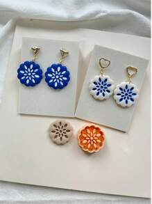 Precision Round, Square Geometric Soft Clay Molds, High Quality Cutters, Handmade Crafts, Hairclips, Jewelry, Pendants, Clay Sculpting Tools, DIY Creative Decorative Earrings, Brooches, Polymer Clay Making Molds