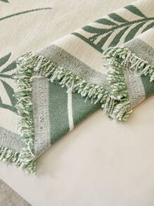 1pc Chenille Tassel Sofa Cover, Anti-Slip, Dust-Proof, Scratch Resistant, Decorative Sofa Protector, Suitable For Living Room, Bedroom, Office, Car, Pet Friendly, Fits 1 Seat, 2 Seat, 3 Seat, 4 Seat, L-Shaped Sofa, All Seasons