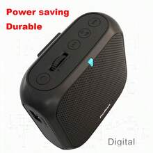 Wearable Microphone Loudspeaker Voice Amplifier Recorder Mini Wired Mic Speaker Audio Battery Amplifying Kit, Headset For Tour Guide, Teacher, Lecture - Rose Red - View 10