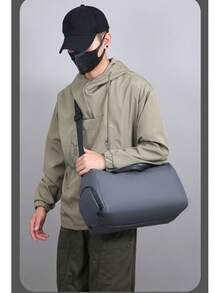 1 件单肩斜挎包，女式超大轻便防水手提包，容量宽敞，适合旅行、孕妇、健身房、健身、户外运动，男女通用行李/行李袋，带独立鞋隔层