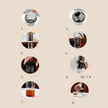 1pc Cold Brew Coffee Pot, Drip Filter Extraction Pitcher For Commercial And Household Use