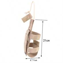 حامل زجاجة ماء قابل للتعديل من الخصر، حقيبة خصر استراتيجية MOLLE للزجاجات، إكسسوارات قفص حقيبة الظهر