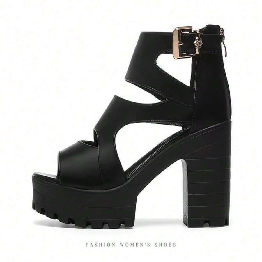 Women Pumps - 黑色 - 查看 1