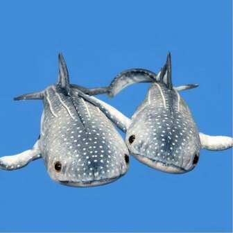 1 件逼真海洋生物毛绒鲸鲨软娃娃，鲸鱼毛绒动物娃娃，儿童睡枕，沙发垫，卧室装饰，儿童/女孩生日礼物