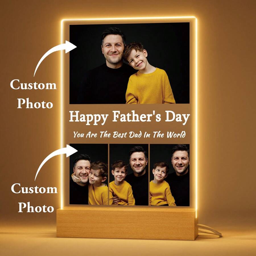 Personalized Father's Day Gifts, Birthday Gifts For Dad, Personalized Birthday Gifts With Photos - Multicolor - View 1