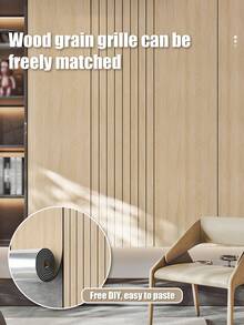 1 rollo de 300 cm, 13 pies cuadrados, paneles de pared con textura de madera 3D autoadhesivos, impermeables y a prueba de humedad, paneles decorativos de pared con textura de madera, adecuados para sala de estar, dormitorio, fondo de TV, renovación de paredes, decoración de pared de alta gama, adhesivo decorativo para habitación, papel tapiz, adhesivo de pared - Multicolor - Ver 7