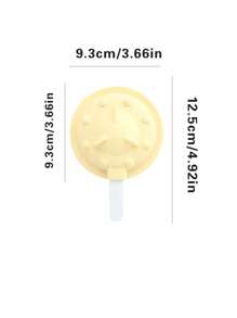 1 Stück Eis-/Eis am Stiel Hersteller Form, Erdbeere, Traube, Raketenmotive Silikonform für Eis, leicht zu entnehmen, DIY Eis-/Eis am Stiel Hersteller Werkzeug für Kinder, Küchenzubehör, Küchenutensilien, Kochzubehör