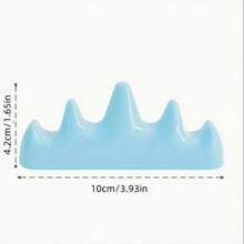 2pcs Retro Sky Blue/Black Plastic Pen Holders - Suitable For Nail Art Pens, Eyeliner Pencils, And Stationery Storage, Portable Makeup And Artist Studio Accessories