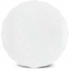 Customizable Scalloped 18Piece Porcelain Dinner Set For 6 Including Dinner Plates Side Plates Soup Bowls White Color Suitable For Dishwasher And Microwave Use - Scalloped6Person - View 6